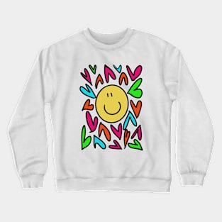 Smiley Love Crewneck Sweatshirt